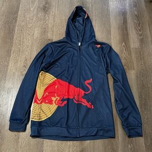 Red Bull Navy Zip-Up Hoodie